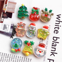 DIY Christmas Snowman with Sequins