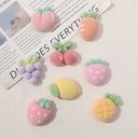 Fresh Fruit Series DIY Flocking Resin Accessories