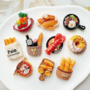 Food Bread Hot Pot Lobster DIY Mini Food Toy Resin Accessories