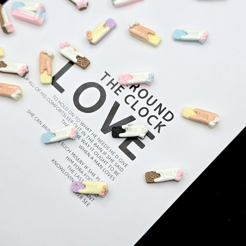 Mini Chocolate Sandwich DIY Simulation Food Toy Resin Accessories