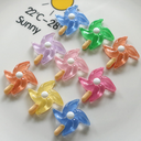 Transparent windmill DIY resin accessories