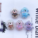 Sequined cut cartoon cute puppy DIY resin accessories