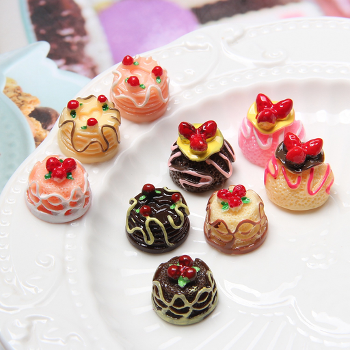 Dollhouse Dessert Cake DIY Simulation Food Play Resin Accessories